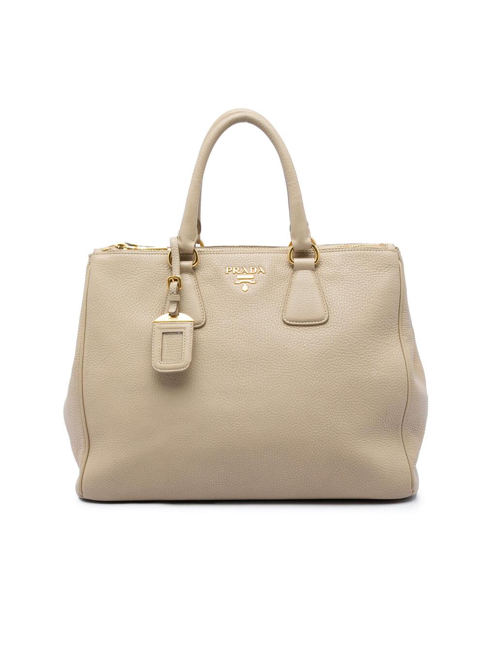 Prada Vitello Daino Double Zip #368478P68B